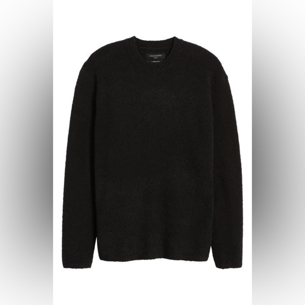 Allsaints Mann Black Sweater